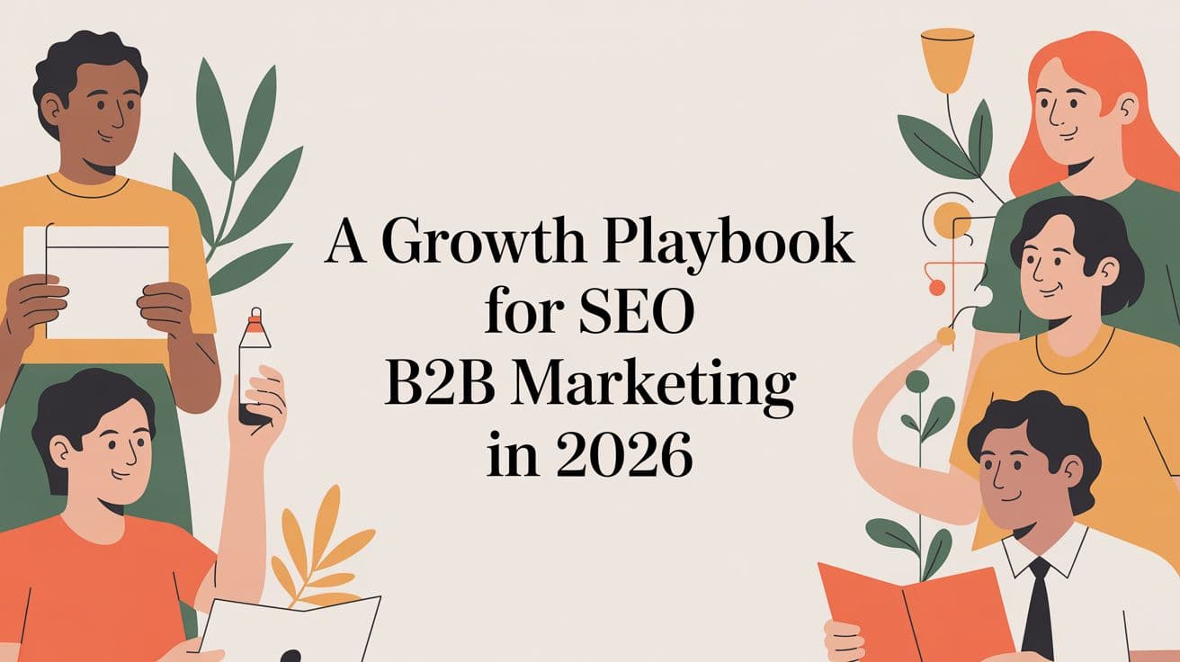 A Growth Playbook for SEO B2B Marketing in 2026