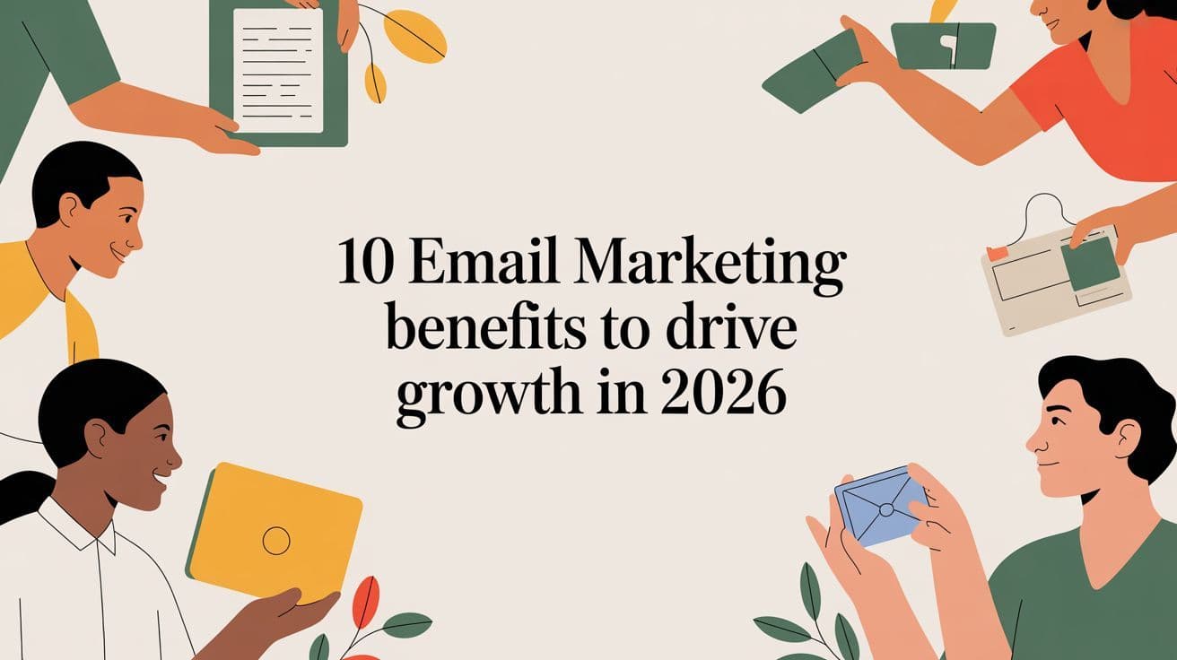 10 Email Marketing Benefits to Drive Growth in 2026
