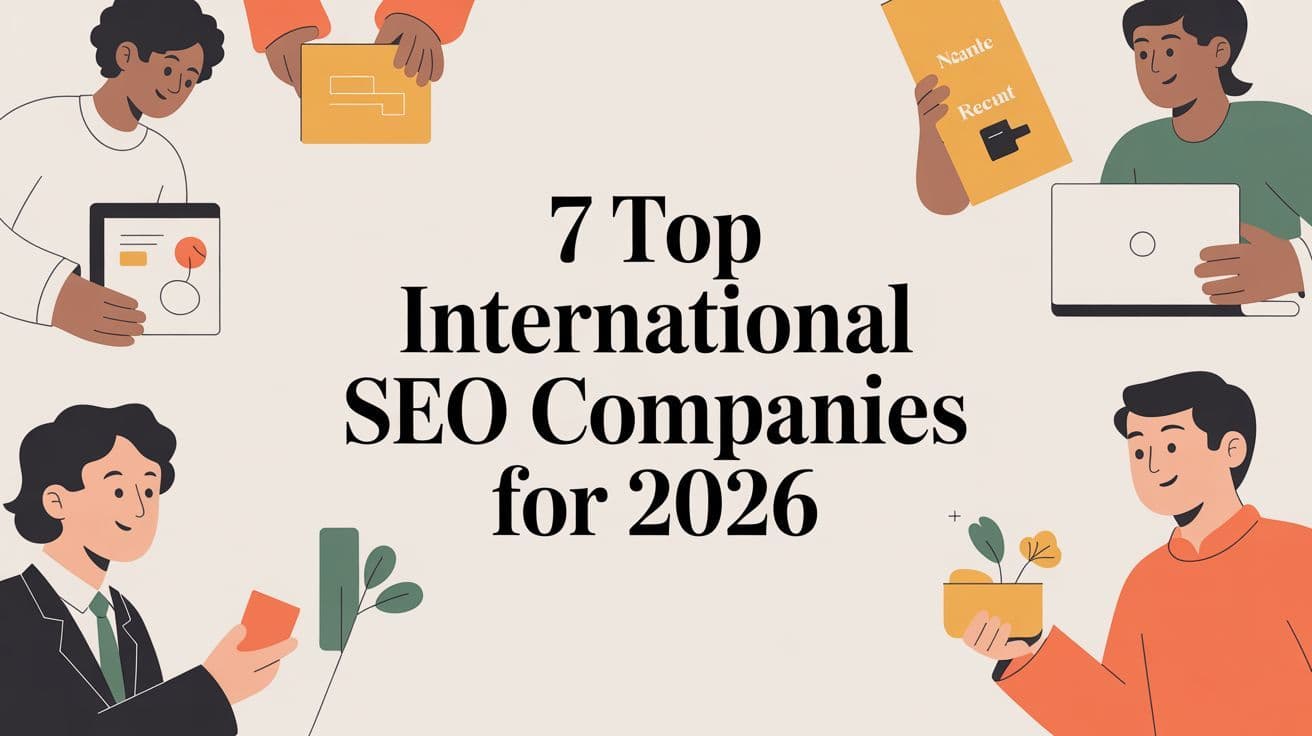 7 Top International SEO Companies for 2026