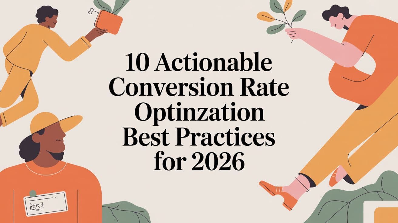10 Actionable Conversion Rate Optimization Best Practices for 2026