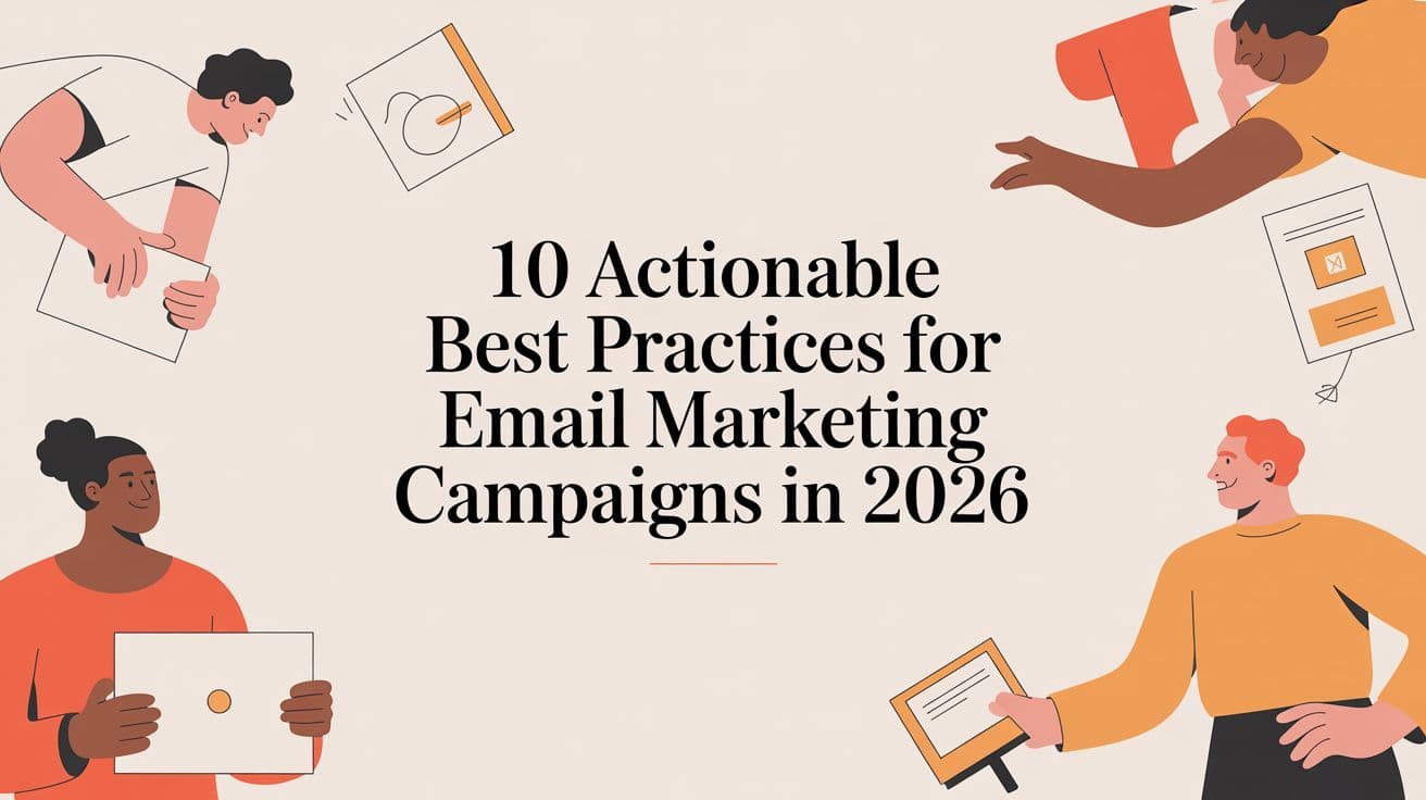 10 Actionable Best Practices for Email Marketing Campaigns in 2026