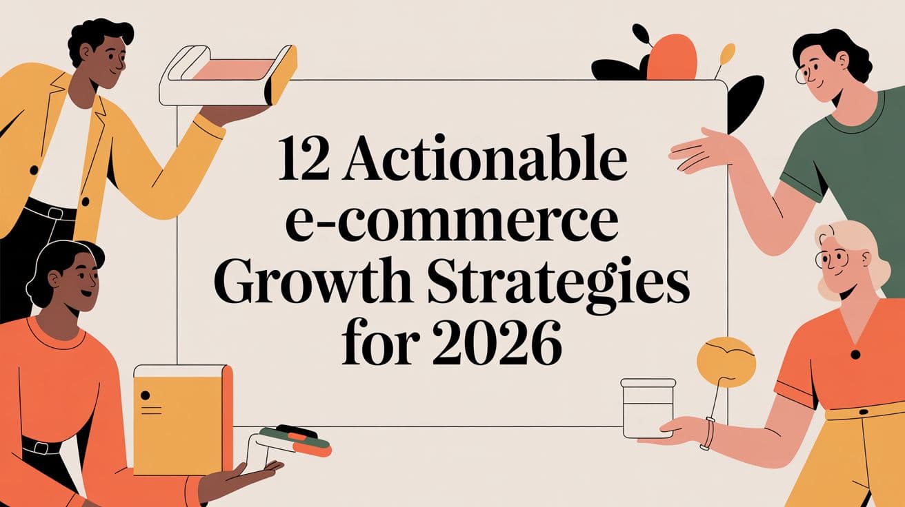 12 Actionable E-commerce Growth Strategies for 2026