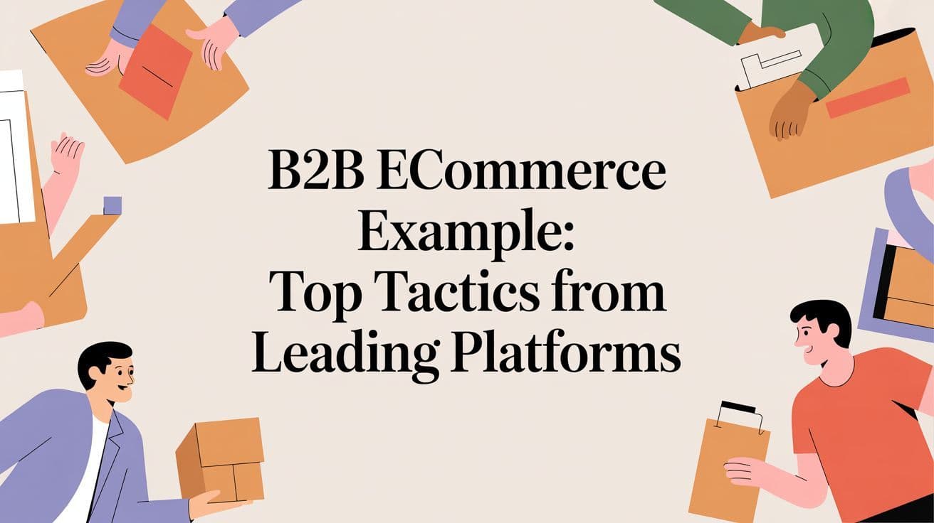 B2B Ecommerce Example: Top Tactics from Leading Platforms