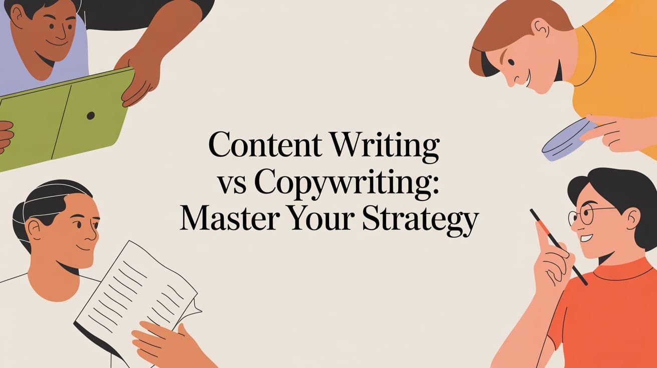 Content Writing vs Copywriting: Master Your Strategy
