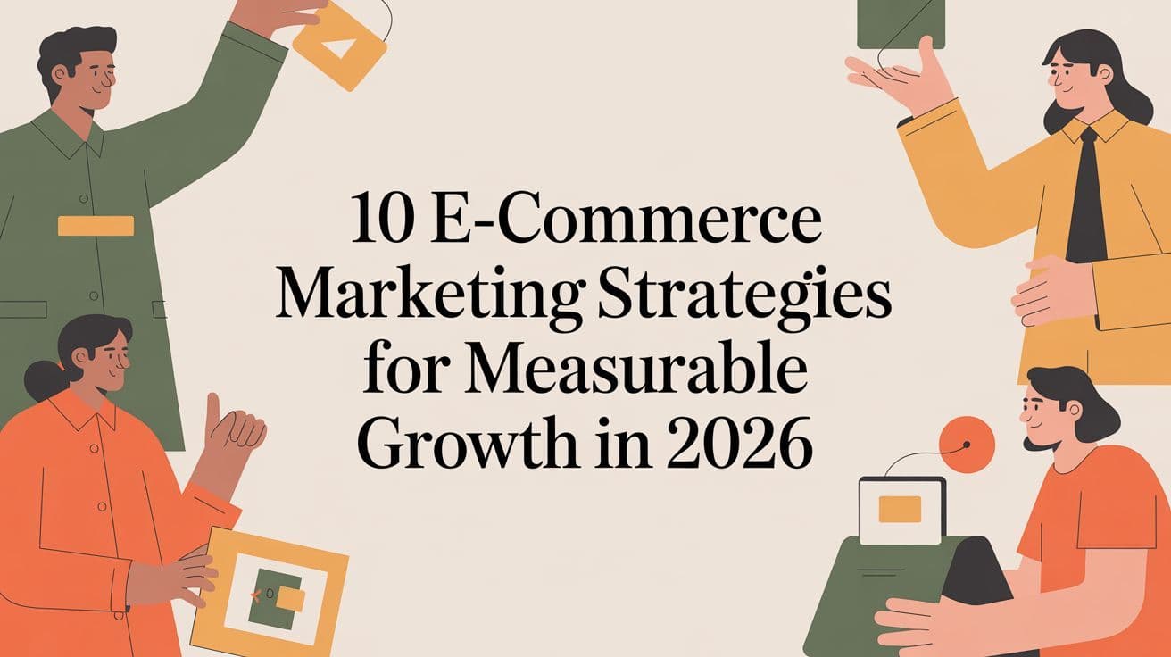 10 E-commerce Marketing Strategies for Measurable Growth in 2026