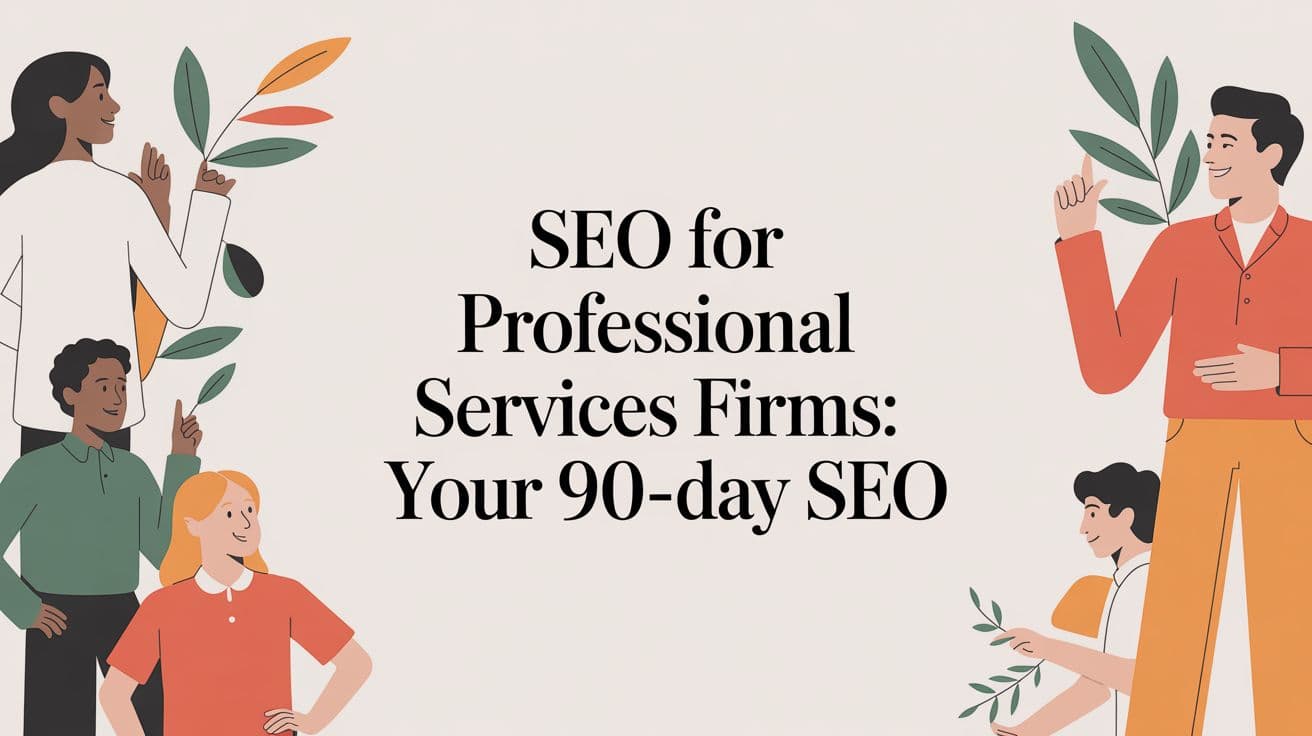 SEO for Professional Services Firms: Your 90-Day SEO