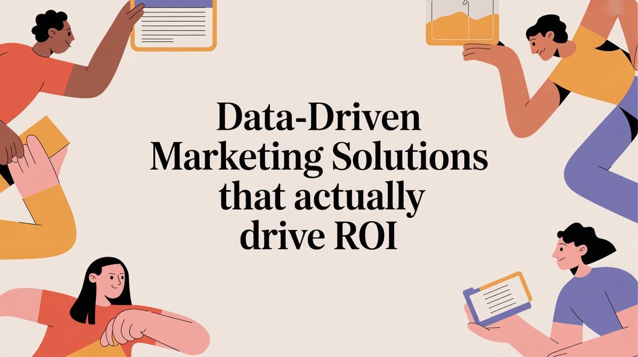 Data-Driven Marketing Solutions That Actually Drive ROI