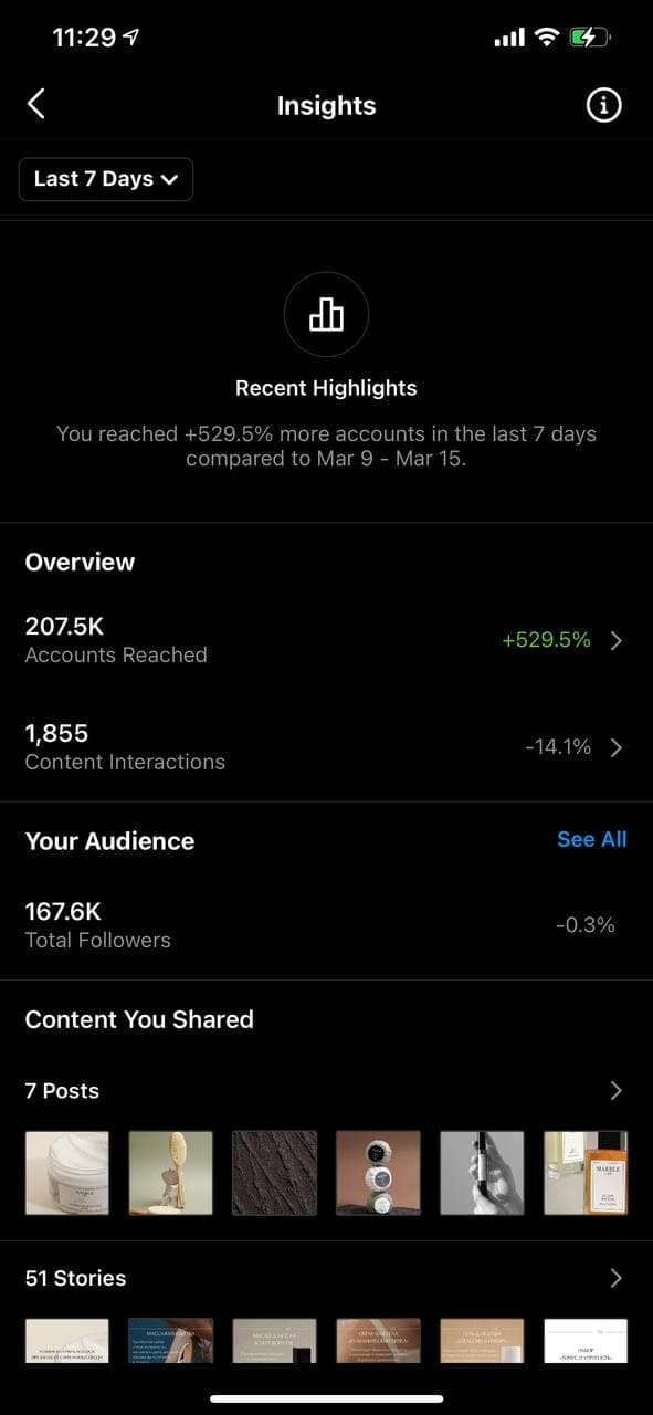 Marble Lab influencer campaign creative — skincare product showcase